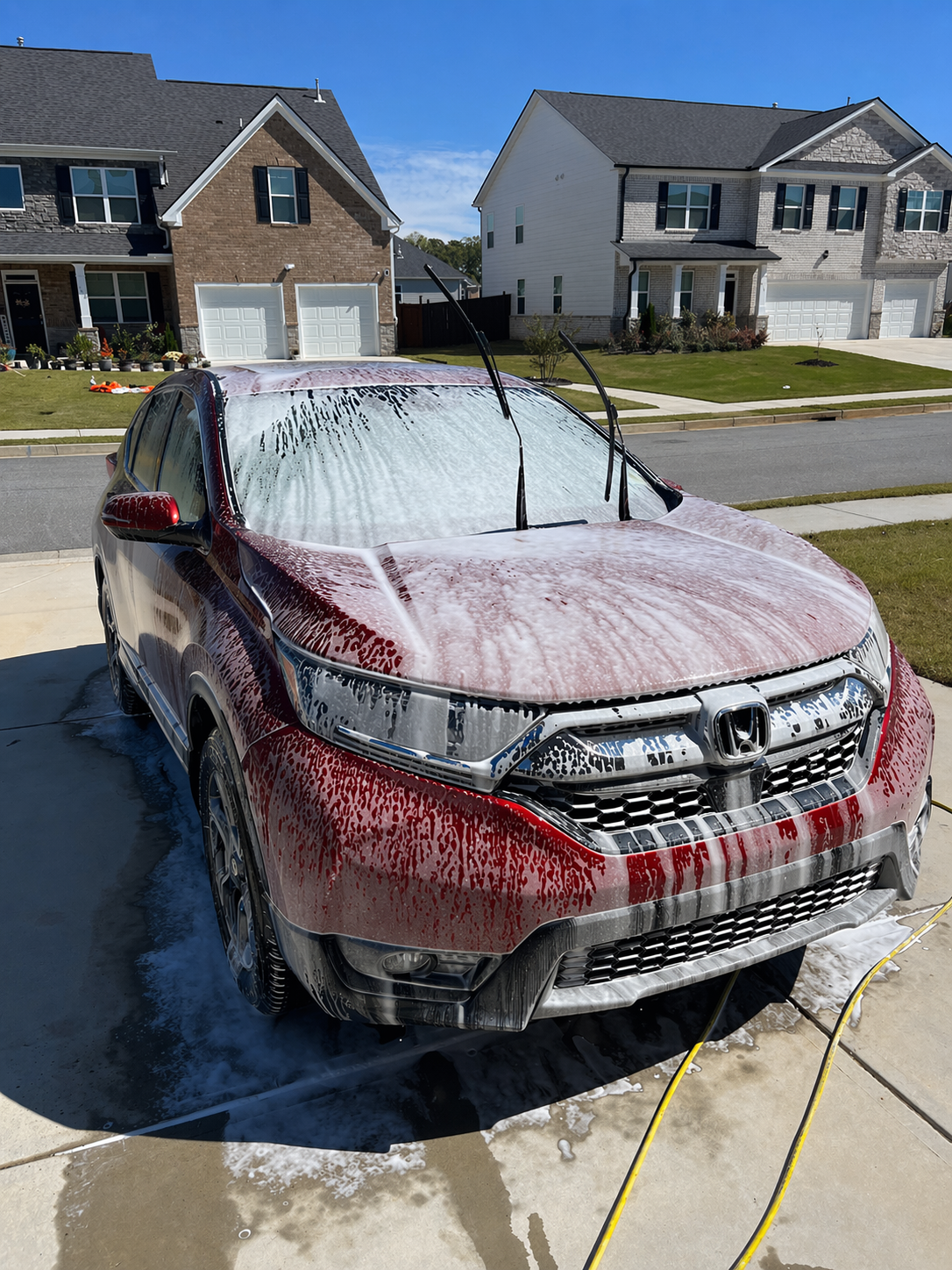 Exterior before